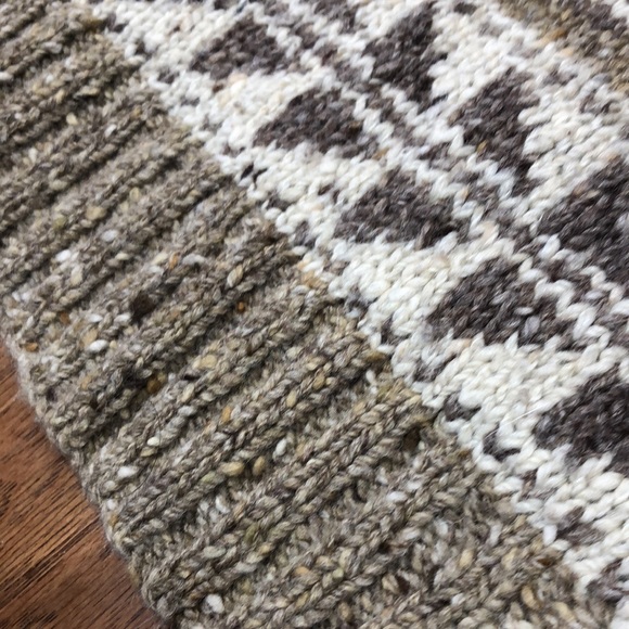 Vintage Ralph Lauren Hand Knit w/ Leather Buttons - Picture 13 of 16